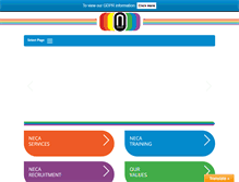 Tablet Screenshot of neca.co.uk