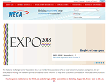 Tablet Screenshot of neca.org